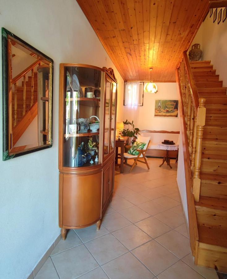 Retro Wooden House Gaios 빌라 외부 사진